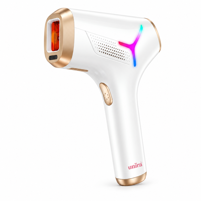 IPL Hair Removal Device for Body and Bikini Line, 990,000 Flashes, 9 Energy Levels, 5.2cm² Window
