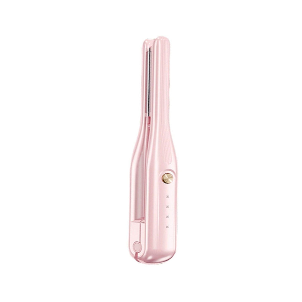 Portable 2-in-1 Hair Straightener and Curling Iron with ABS Body