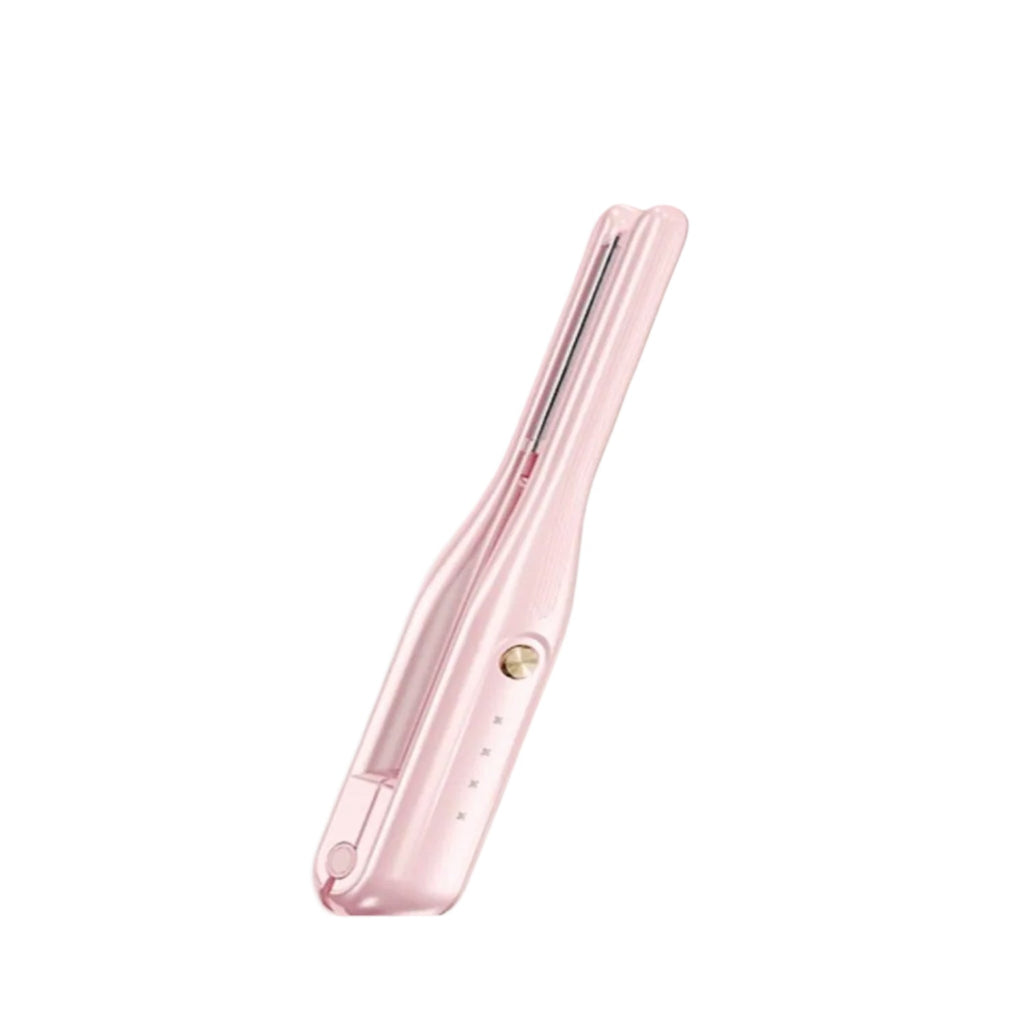 Portable 2-in-1 Hair Straightener and Curling Iron with ABS Body