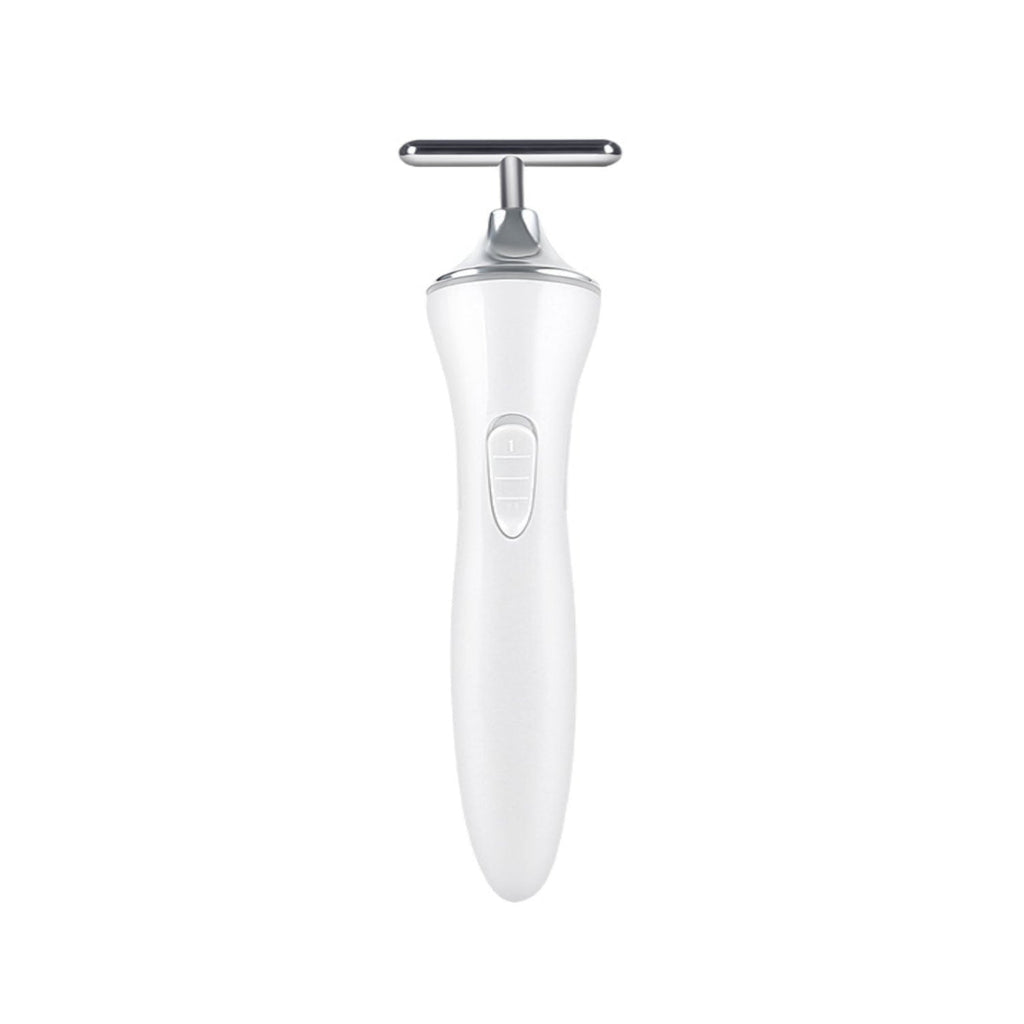 T-Shaped Electric Facial Massage Tool with ABS Body