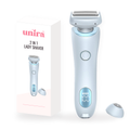 2-in-1 Rechargeable Body Shaver and Bikini Trimmer