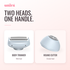 2-in-1 Rechargeable Body Shaver and Bikini Trimmer