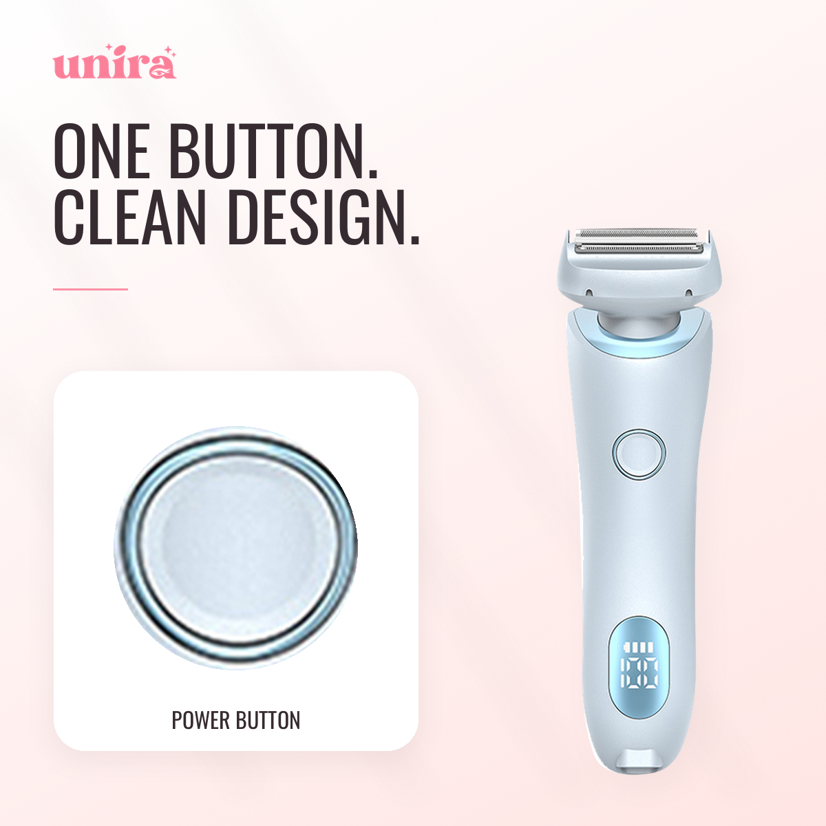 2-in-1 Rechargeable Body Shaver and Bikini Trimmer