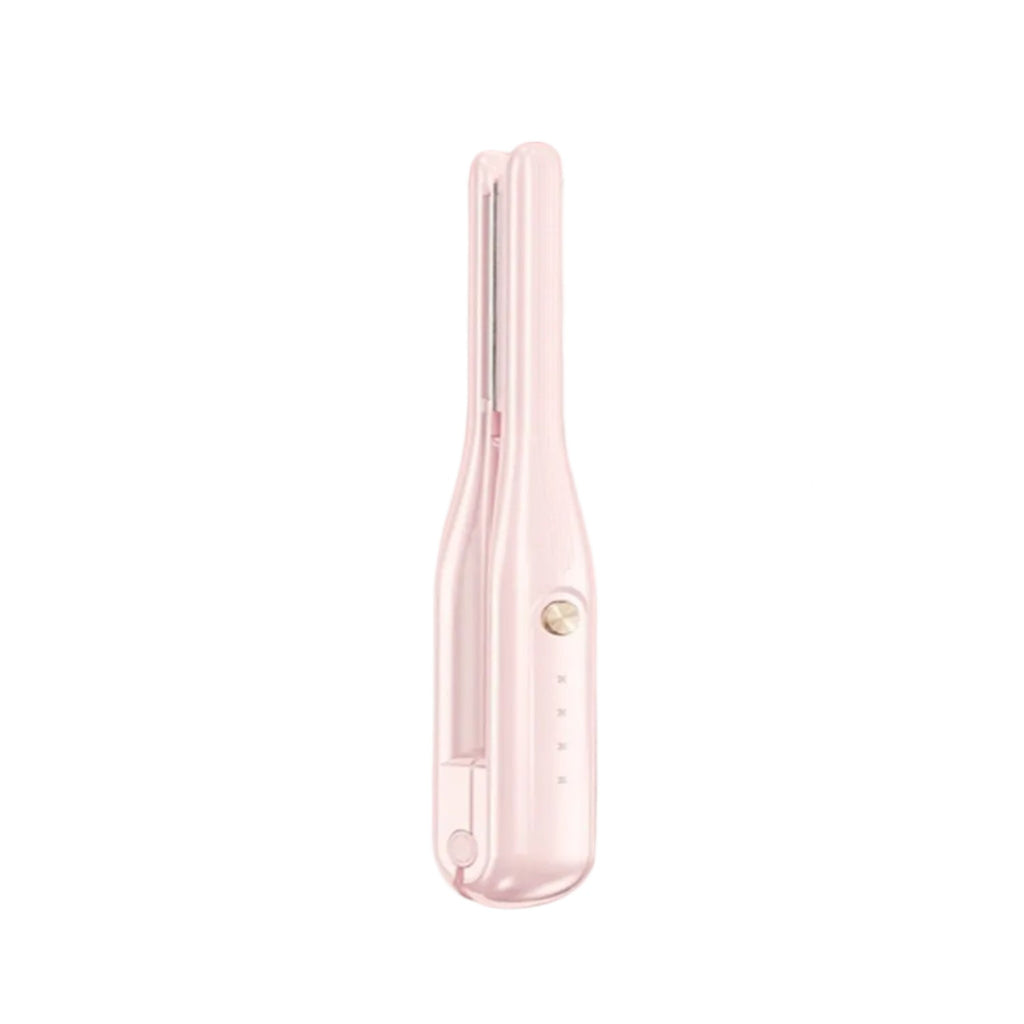 Portable 2-in-1 Hair Straightener and Curling Iron with ABS Body