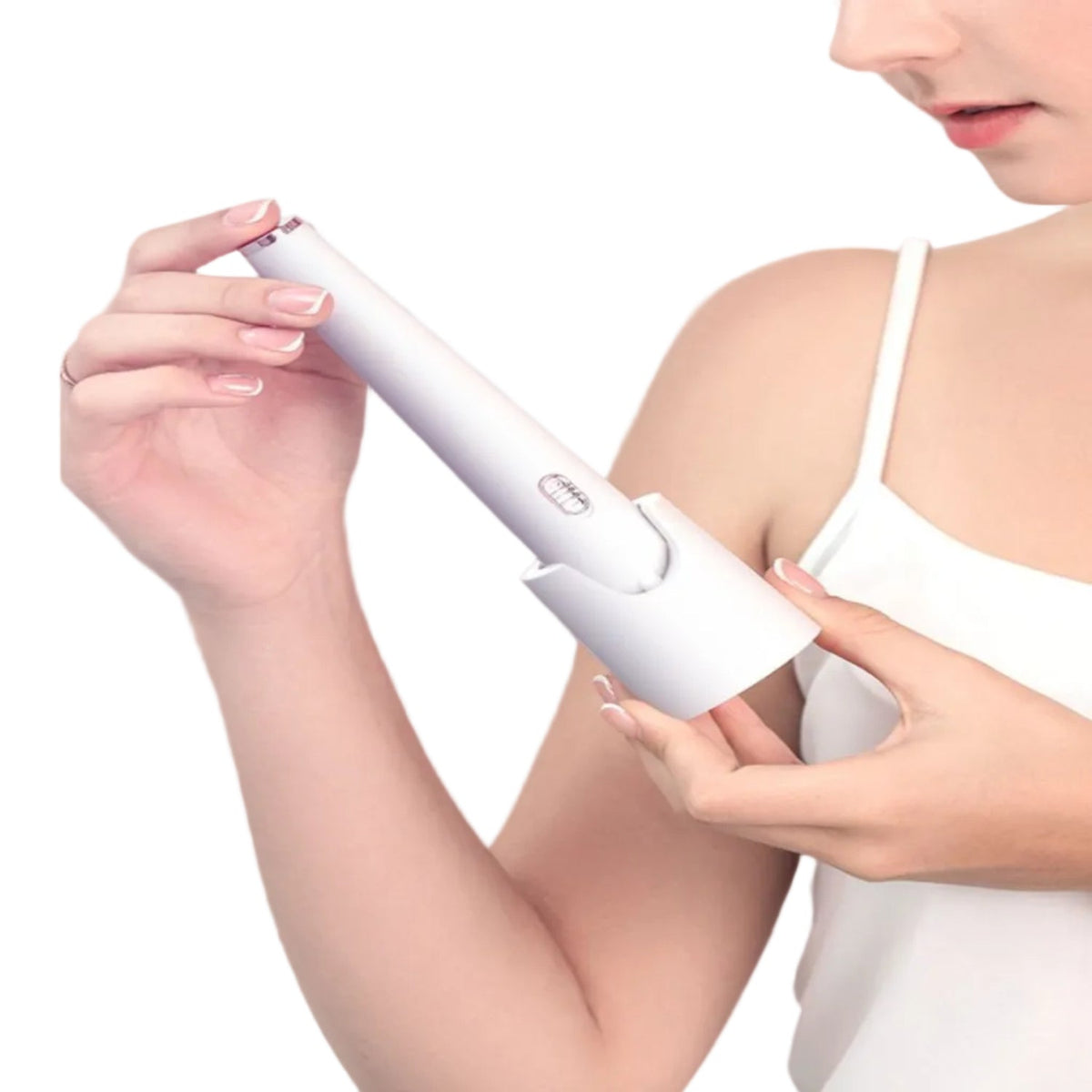 Portable Electric Nail Buffer, ABS Manicure and Pedicure Tool