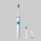 2-Pack Battery-Operated Electric Toothbrushes with ABS Handles