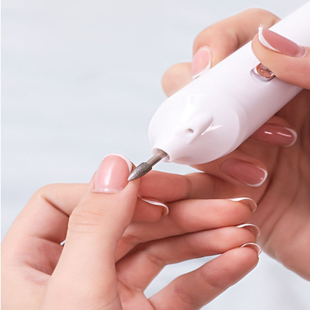 Portable Electric Nail Buffer, ABS Manicure and Pedicure Tool