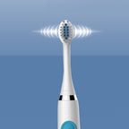 2-Pack Battery-Operated Electric Toothbrushes with ABS Handles
