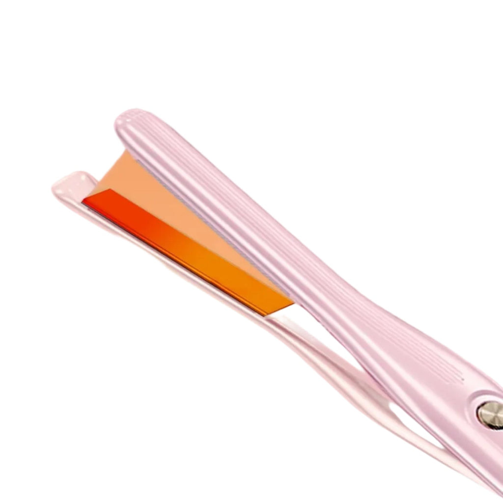 Portable 2-in-1 Hair Straightener and Curling Iron with ABS Body