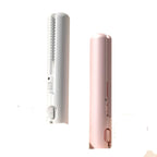 Portable Cordless 2-in-1 Hair Straightener and Curling Iron