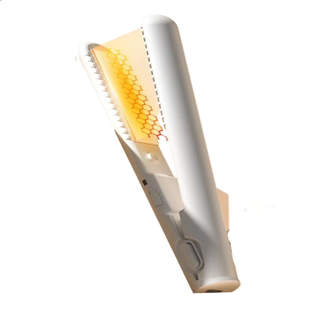 Portable Cordless 2-in-1 Hair Straightener and Curling Iron