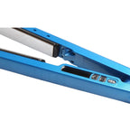 Corded Electric Hair Straightener with ABS Body, Blue