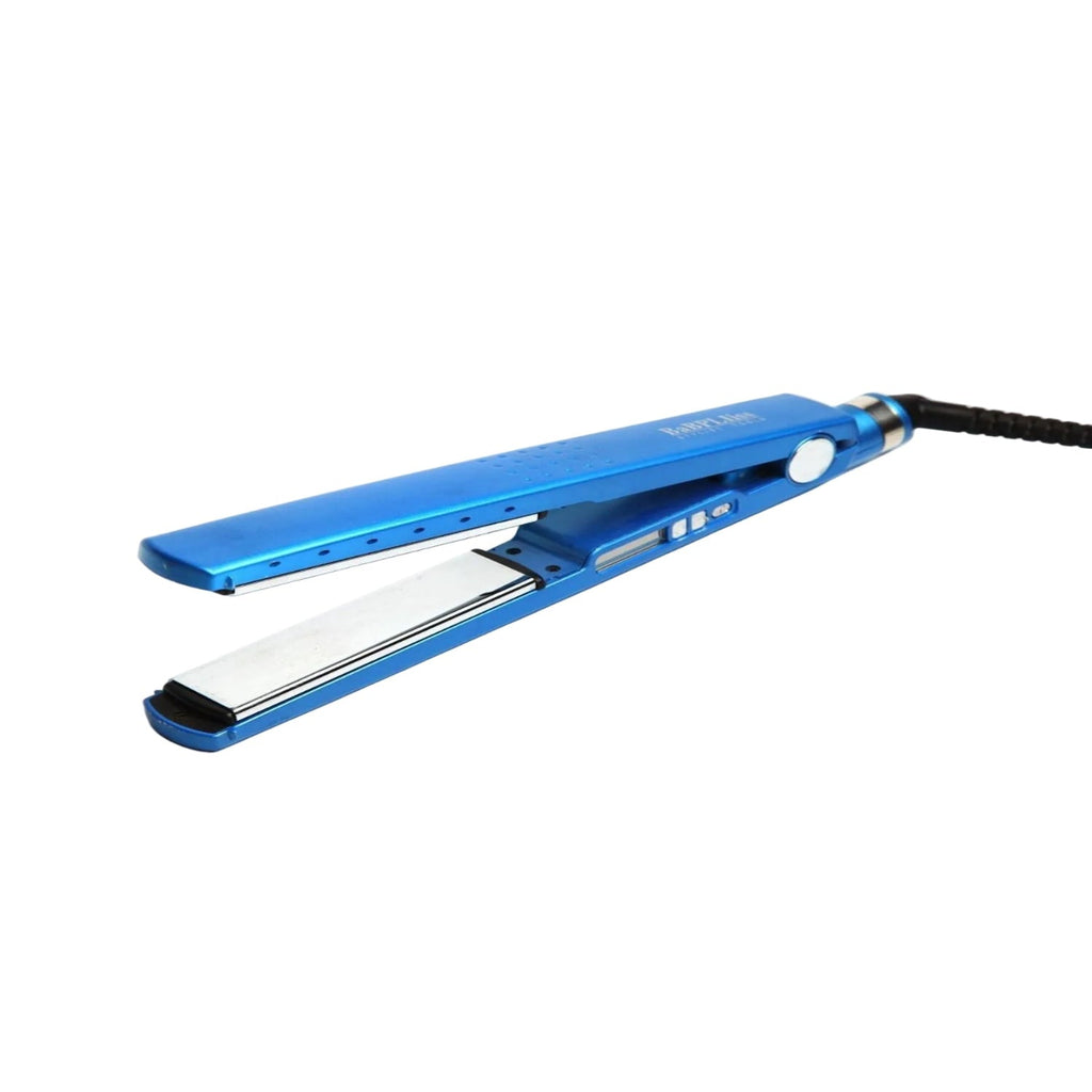 Corded Electric Hair Straightener with ABS Body, Blue