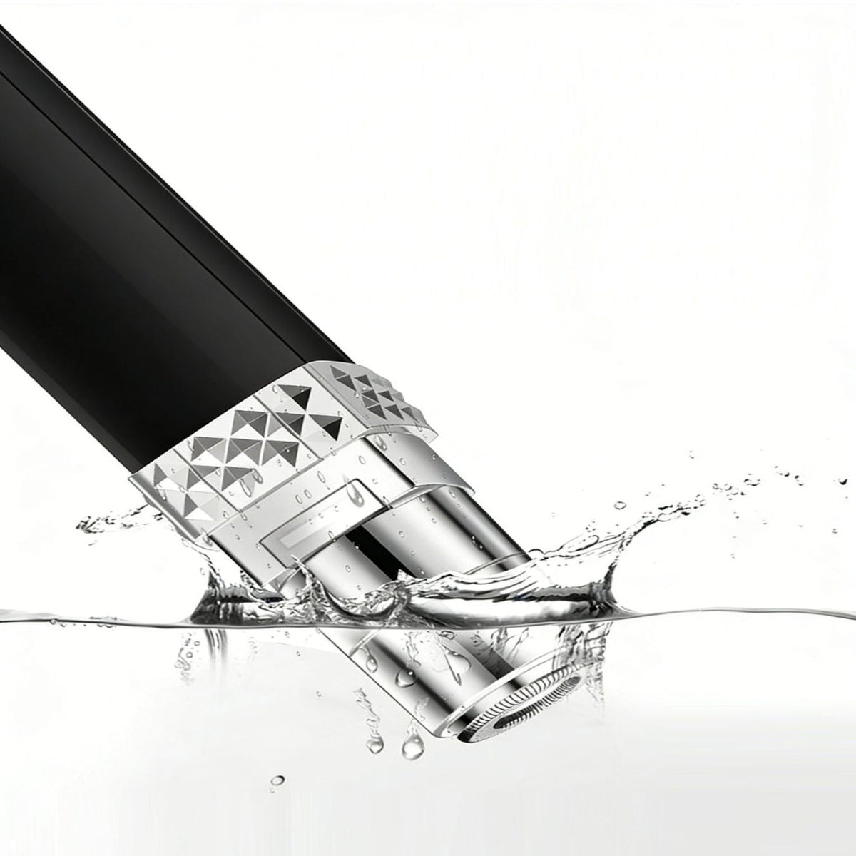Portable Electric Facial Hair Remover with Protective Cap